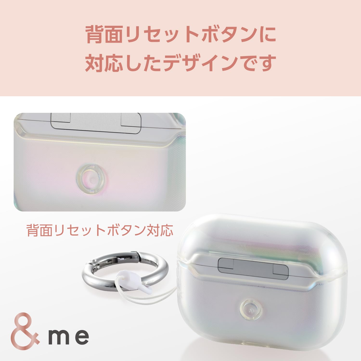 Amazon | エレコム AirPods Pro 第2世代 Pro2 ケース &Me ソフト