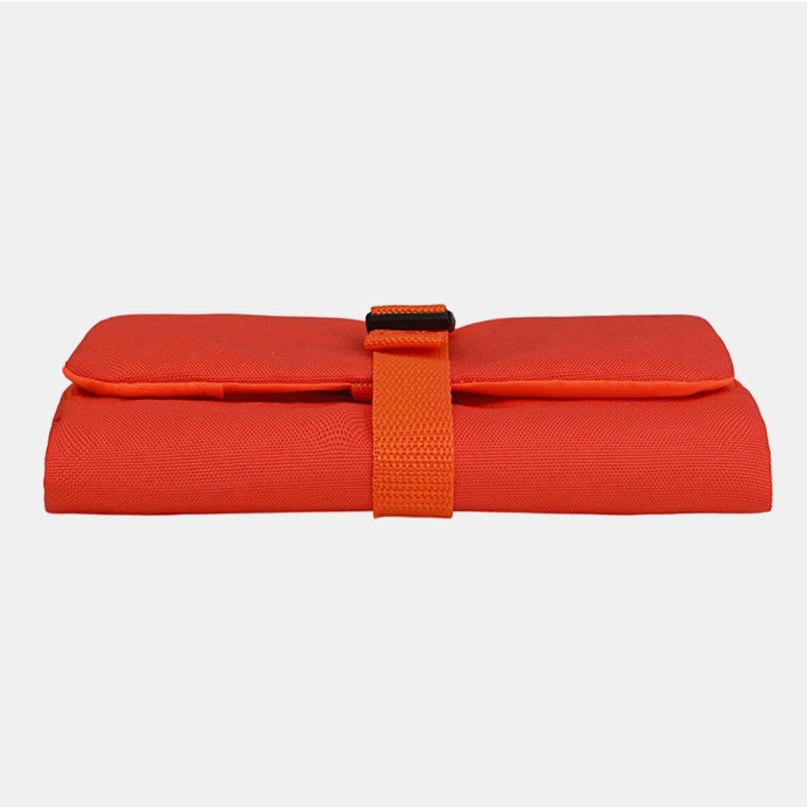Bolsa de Aseo de Viaje con Gancho Organizador de Artículos de Tocador Portátil Multifuncional Estuche de Maquillaje con Compartimentos de Malla Cremal, 4 Piezas