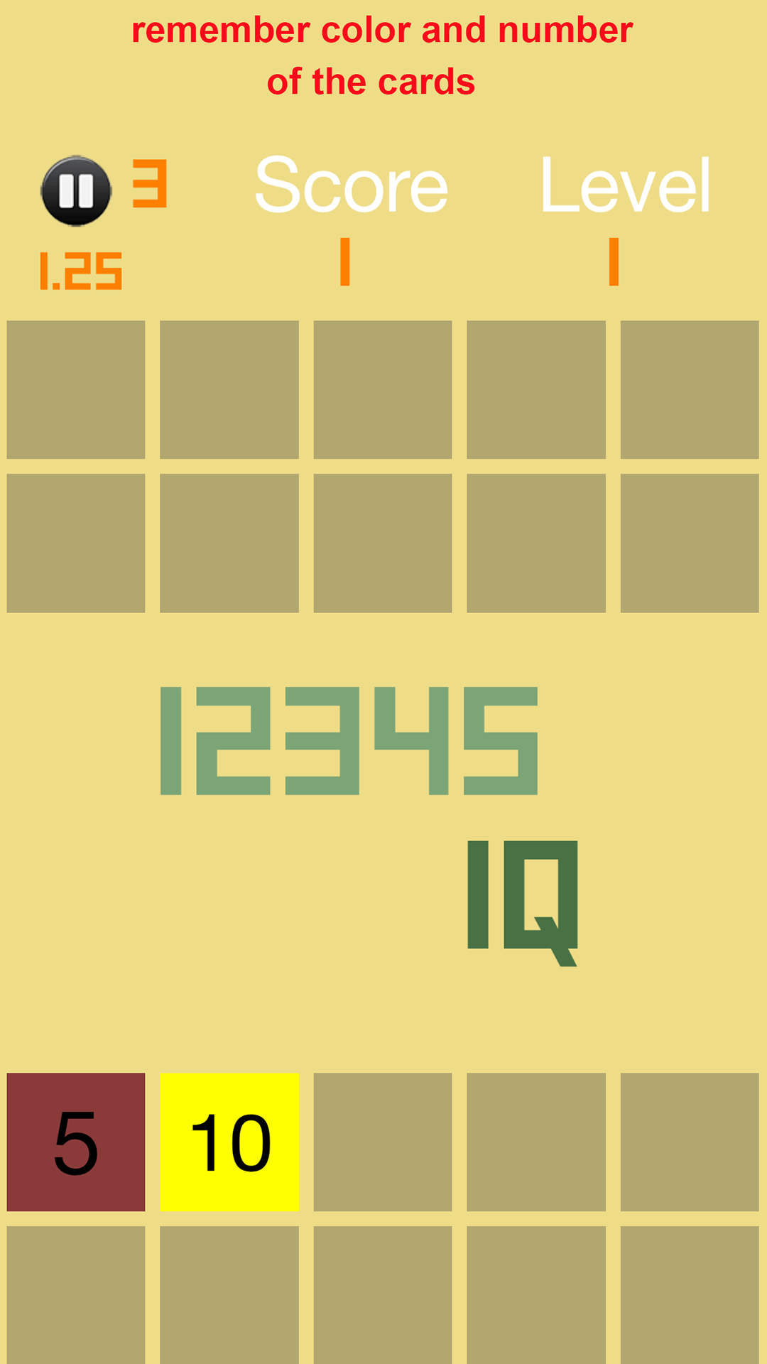 12345 IQ - App on Amazon Appstore