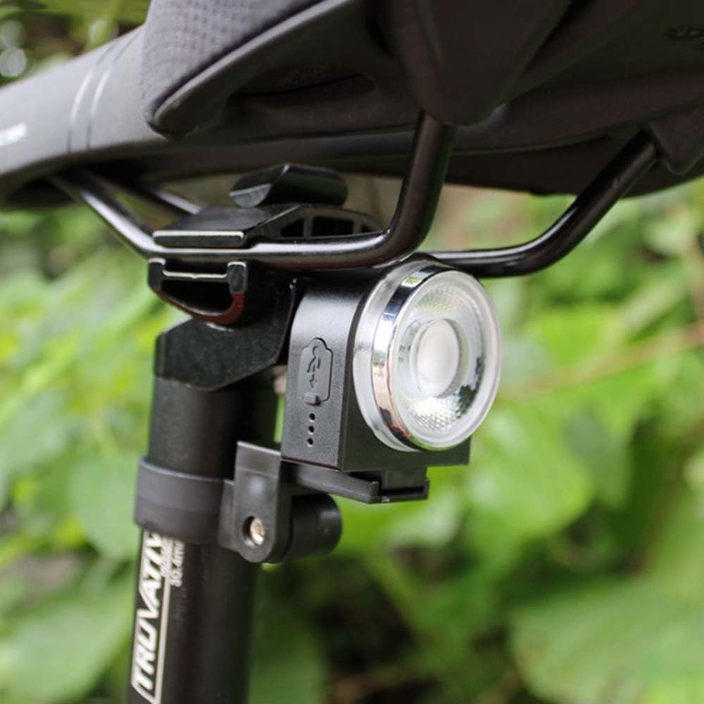 Luces De Bicicleta De Montaña Luces Traseras Impermeable LED De 7 Colores Luces Traseras Luces De Advertencia De Seguridad Carga USB