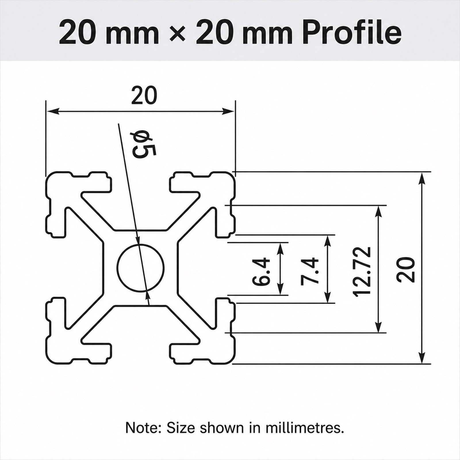 Profilé Modulaire en Aluminium,Profil en Aluminium T Extrusions AnodiséEs,Profilé Aluminium Extrudé,Facile à Installer,Convient Aux Imprimantes 3D,Supports,Meubles,Etc