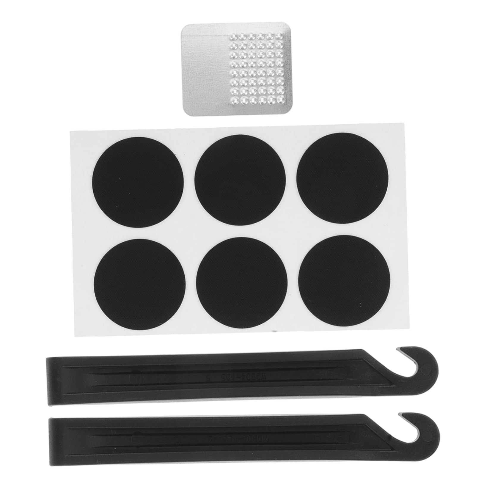 Luxshiny Bike Tire Repair Kit Tube Patches Tire Tools Universal Bike Tools Kit for Cyclists