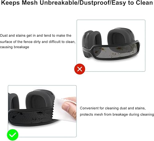 Miniatura 4 de VAEKNVG Funda para la diadema compatible con Apple AirPods Max, protectores de diadema de silicona suave y lavables, cojín cómodo, funda protectora