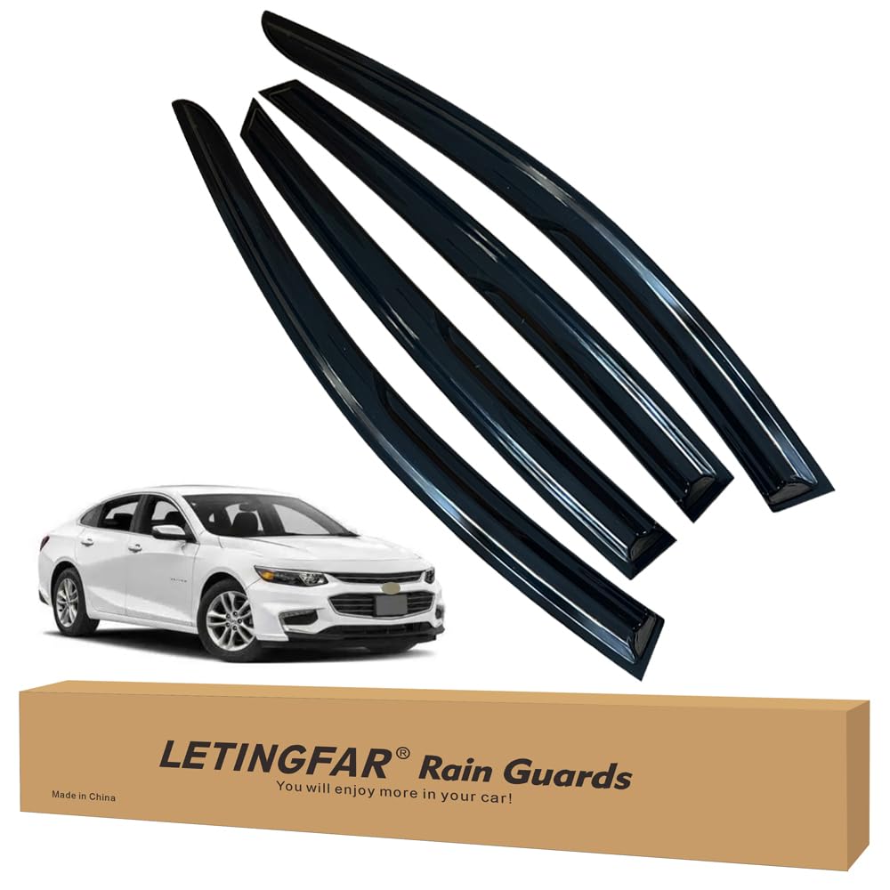 LETINGFAR Chevy Malibu Rain Guards
