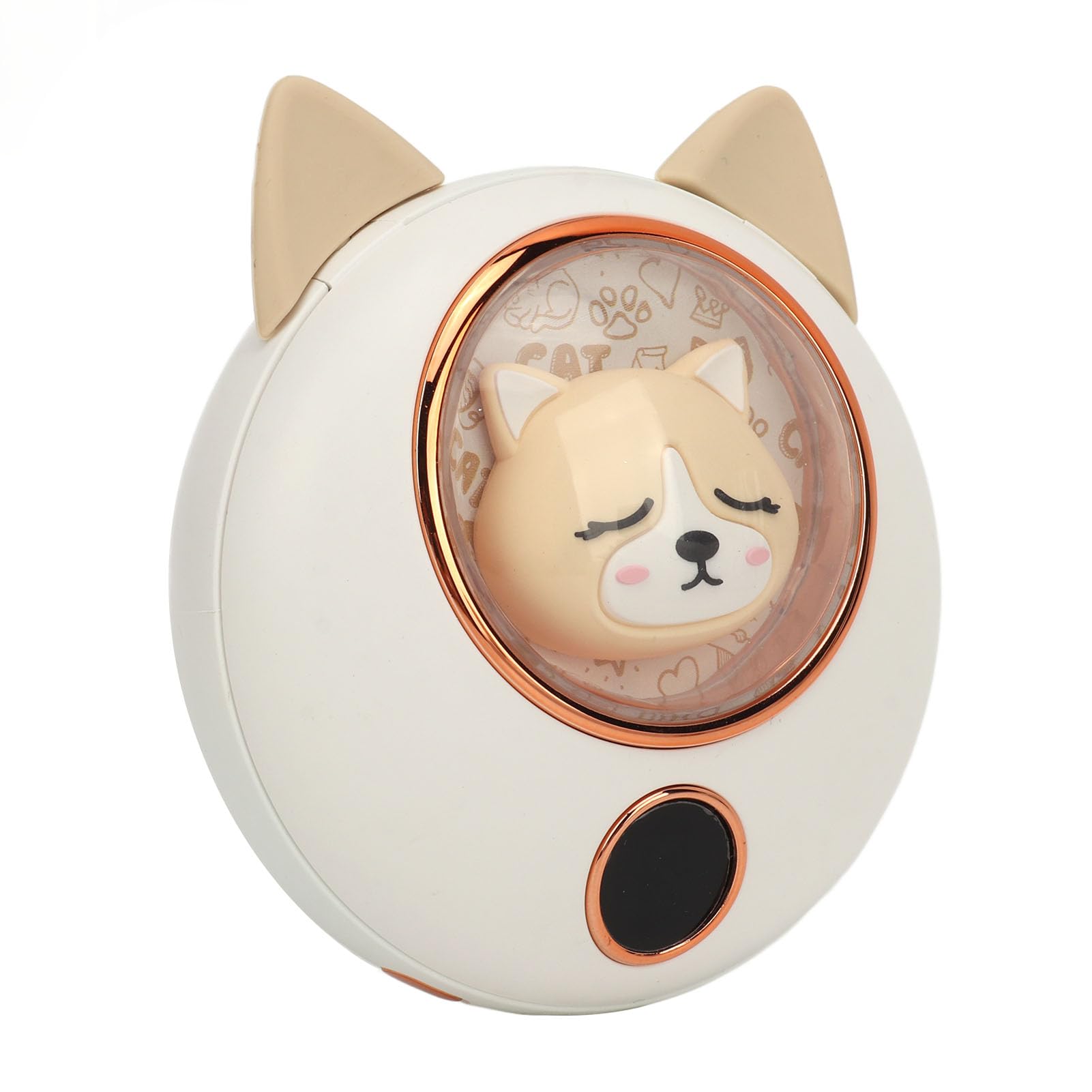 Keenso Chauffe-Mains 2 en 1 3600 MAh avec 3 Contrôles de Température, Chauffage Rapide pour Une Chaleur Instantanée, Chargement USB, Joli Chauffe-Mains pour Les Jours Froids (Chat