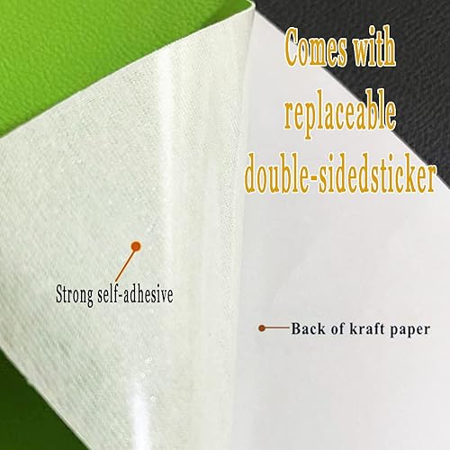 Miniatura 2 de Guokuai 2 parches de cinta de cuero autoadhesiva para reparación de sofás, parches de reparación de muebles para asientos de automóvil, parches de