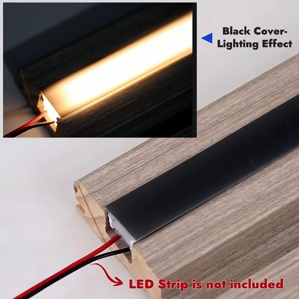 Flexibler LED-Neonlichtschlauch aus Silikon – 1–10 m Länge(Black,F1010-5meters)