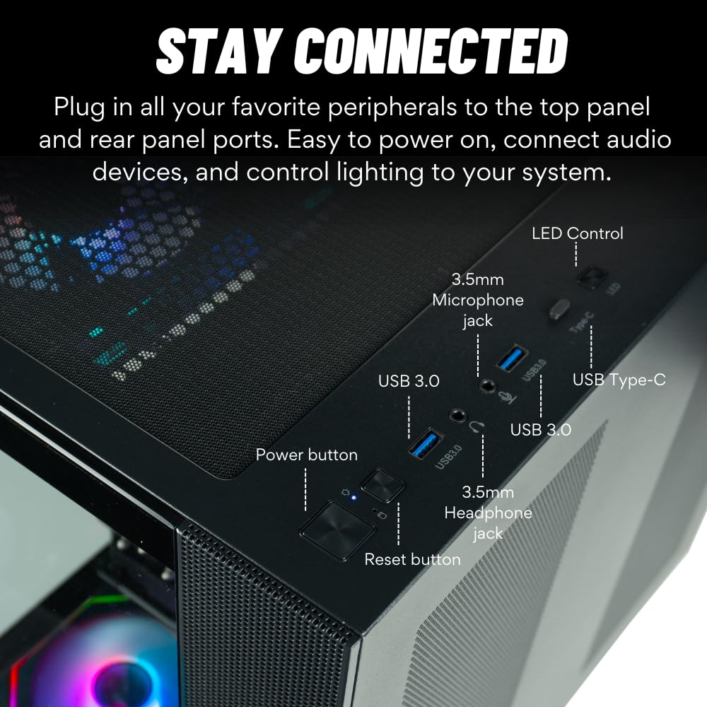 Amazon.com: Panorama RTX 5080 Gaming Desktop PC - AMD Ryzen 9 