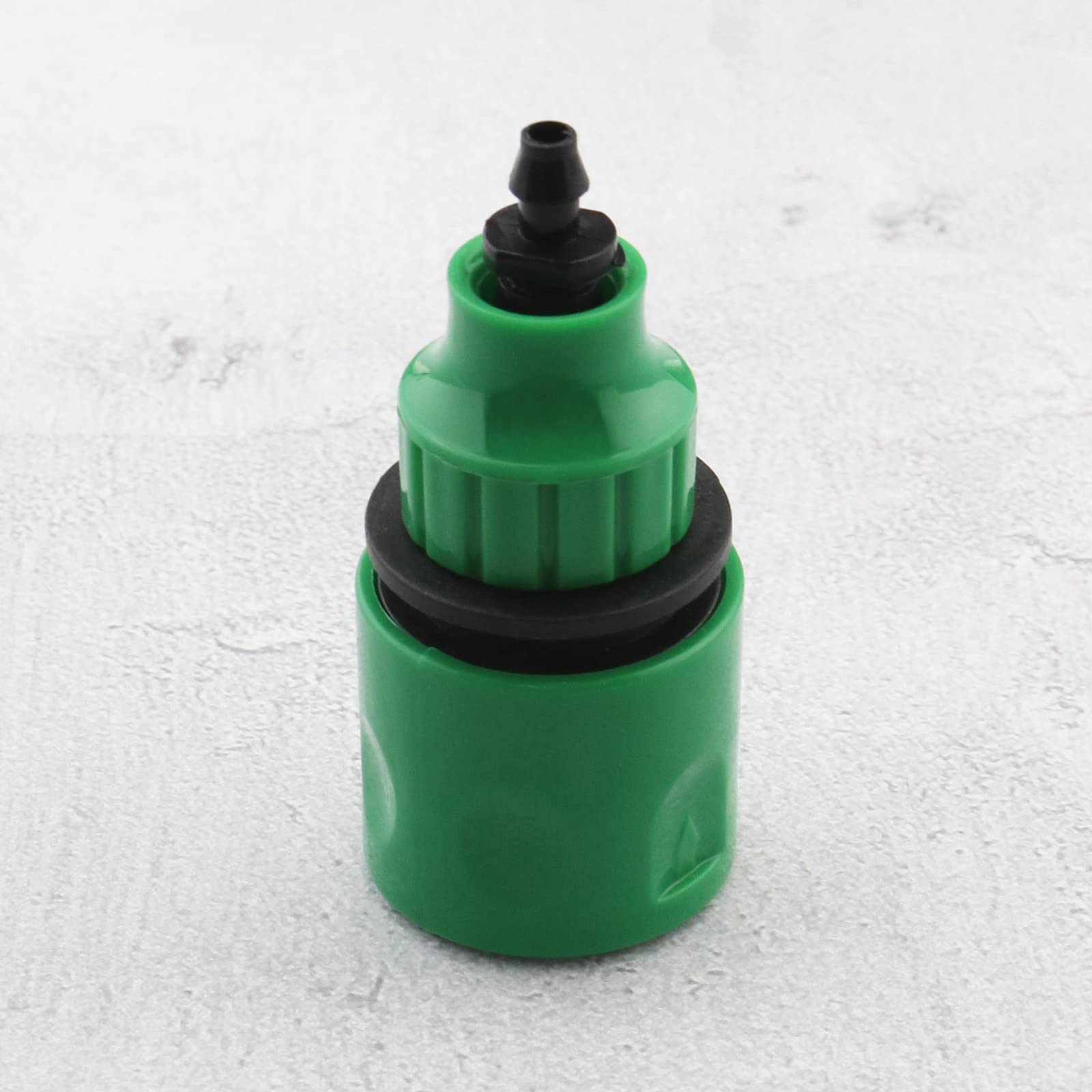Kit Da 10 Adattatori Per Microirrigazione In Plastica – Raccordi A Sgancio Rapido Per Tubi Da Giardino, Pistole Acqua E Sistemi Di Irrigazione Standard