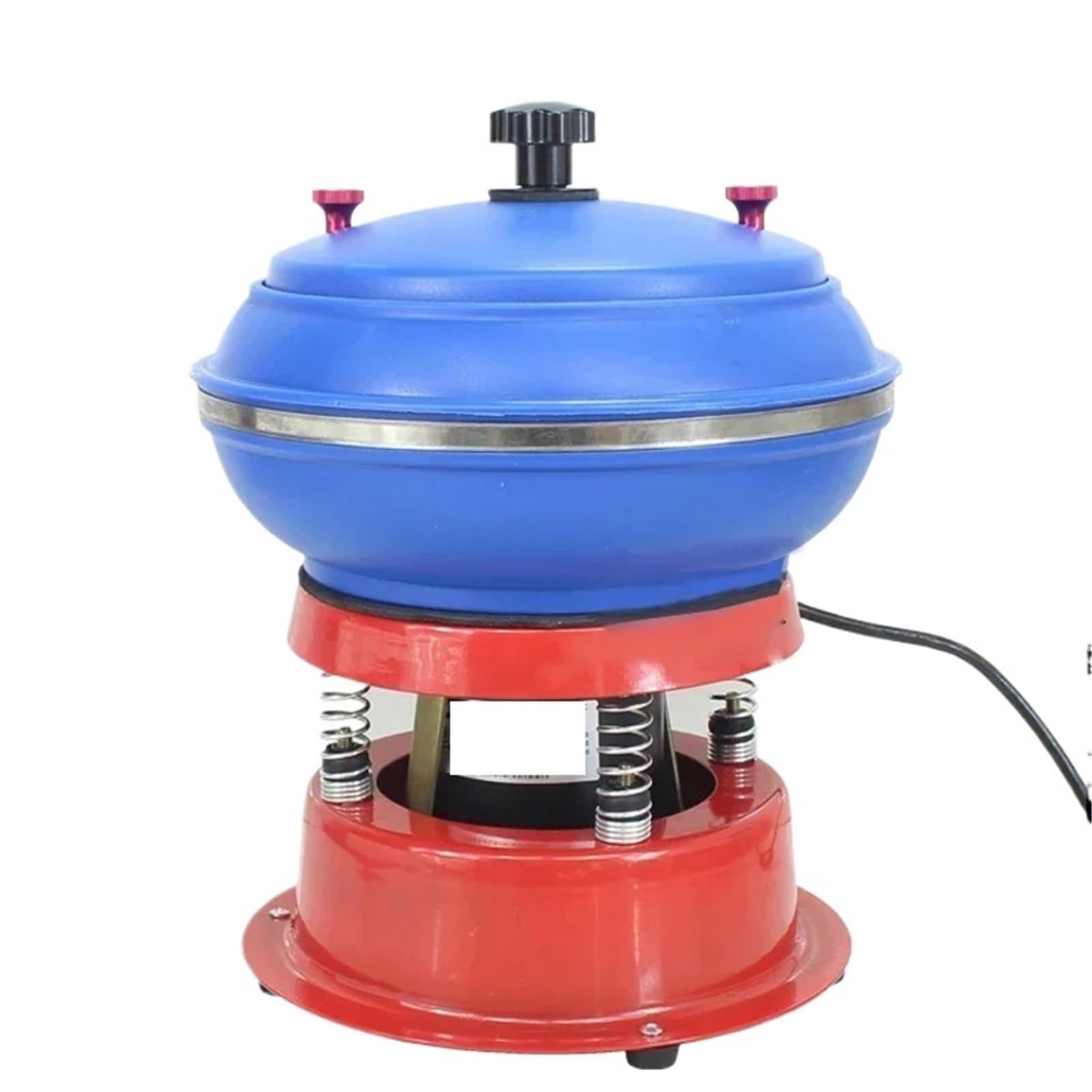CUDTAPI Electric Vibration Polishing Machine Vibrating Barrel Vibration Polishing Jade Stone Agate Jade Hardware Jewelry Grinding