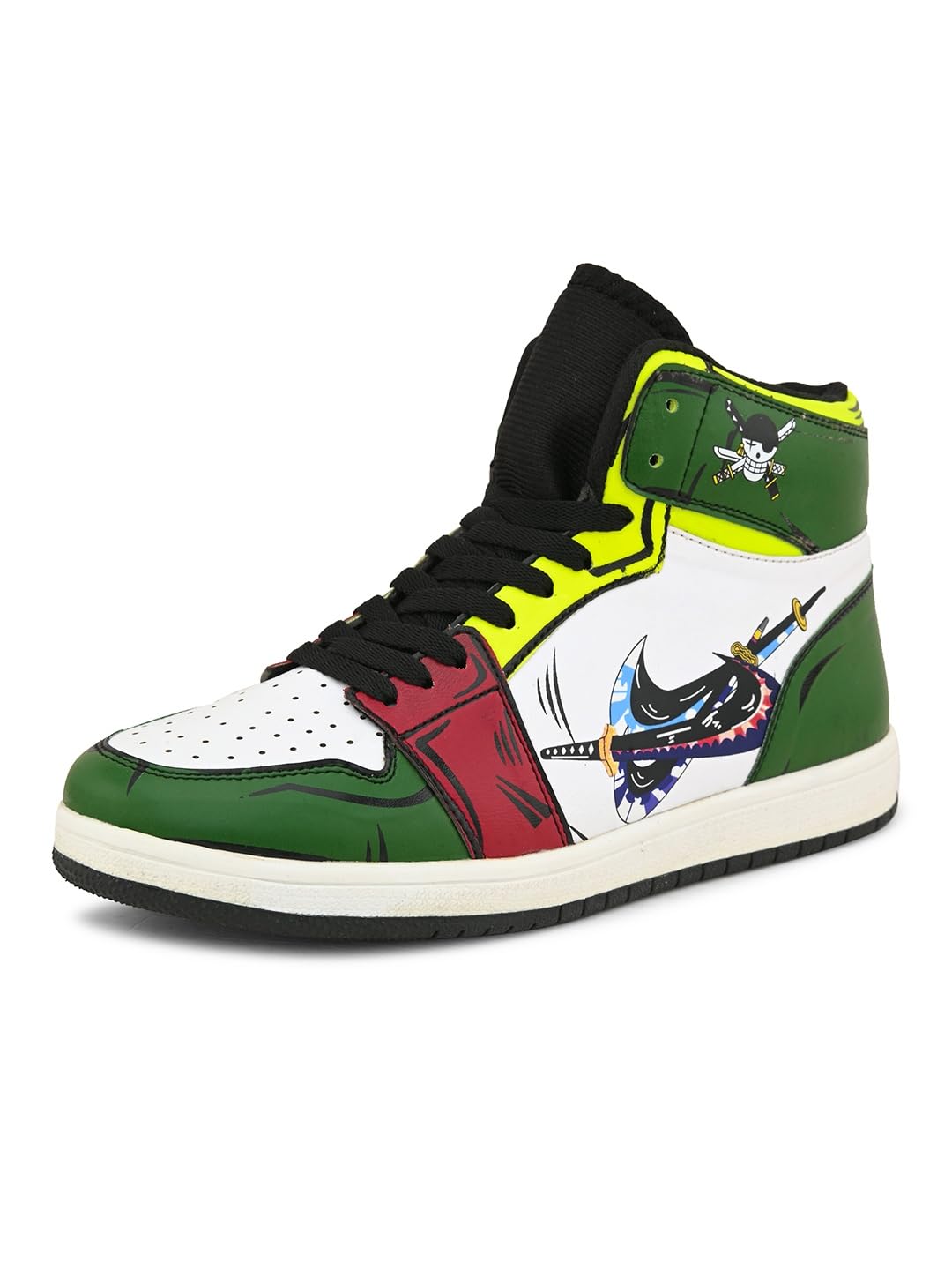 SIR CORBETTMen's Synthetic Leather Chunky Boots | High Ankle Sneakers | Casual Sneakers for Men