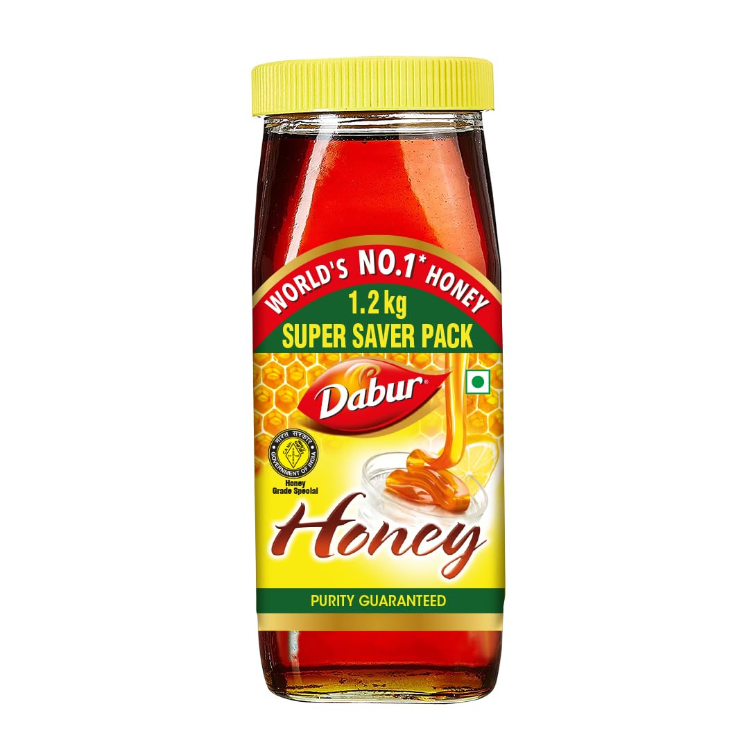 Dabur Honey - 1.2kg | 100% Pure | World's No.1 Honey Brand with No Sugar Adulteration-image-37