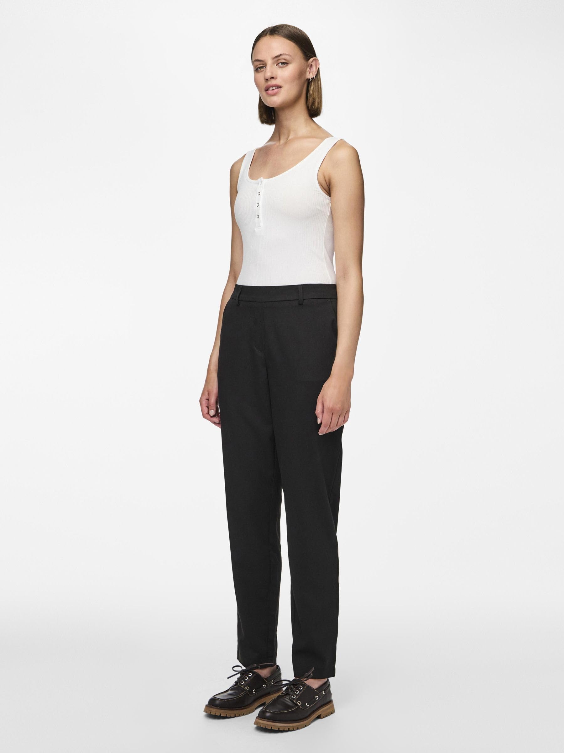 PIECES Pantalon à Coupe effilée PCMOLINA