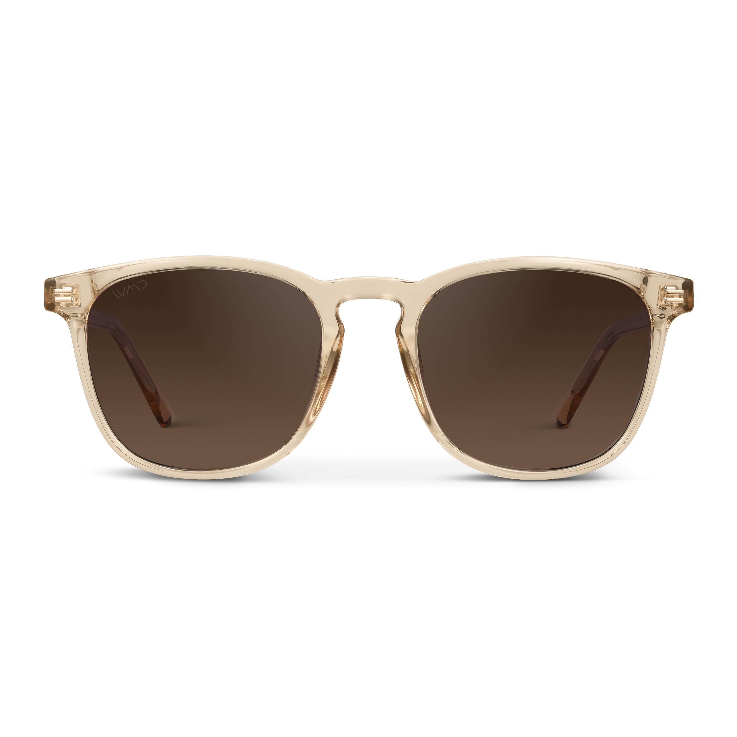 WearMe Pro WMP Eyewear - Men's Polarized Modern Rounded Square Sunglasses
