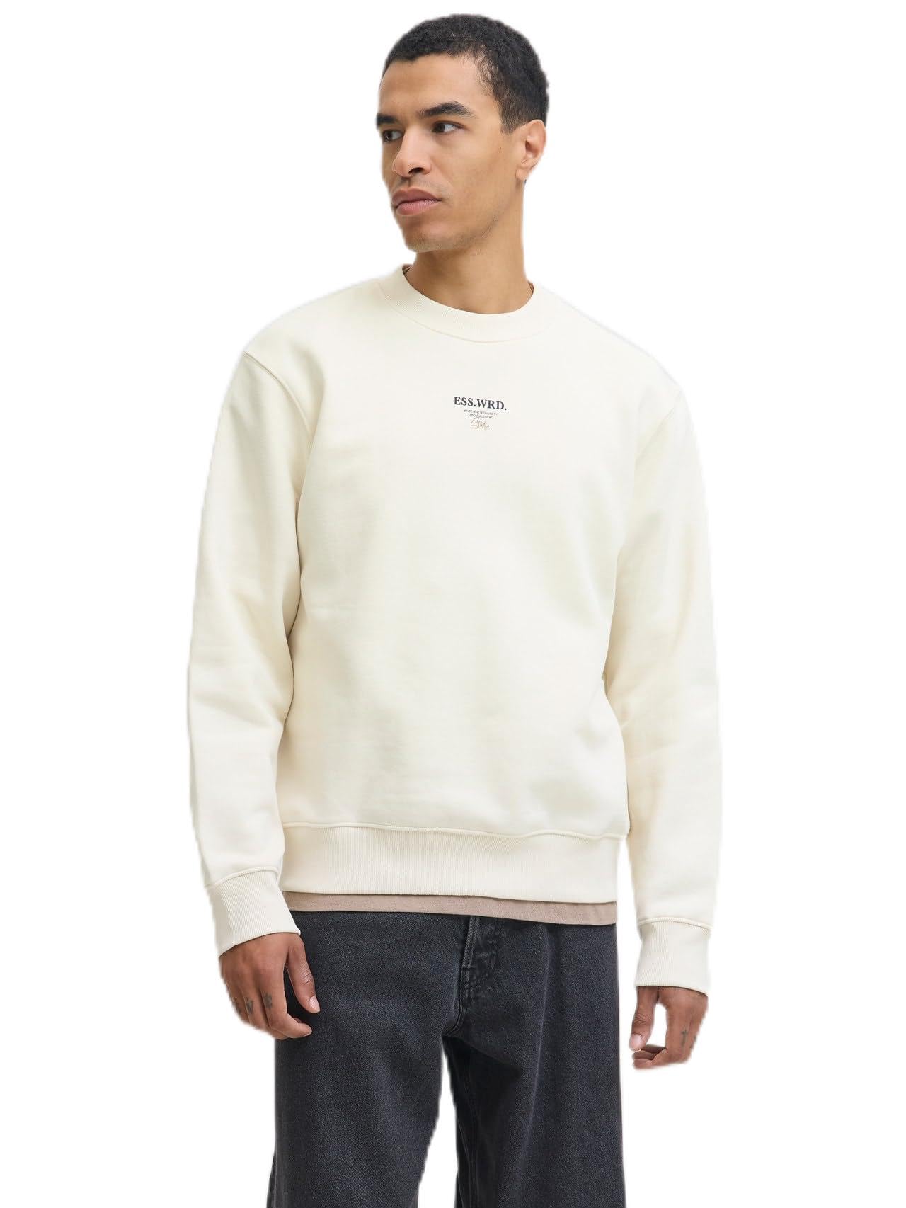 JACK & JONES Male Sweatshirt Gedruckt Sweatshirt