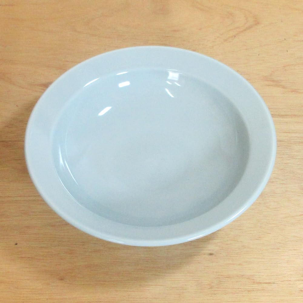 Amazon.co.jp: 皿 24.5cm 8.0丸高台皿 チャーハン皿 青磁 青彩 中華