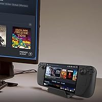 Vista 7 de DLseego Base de soporte portátil para cubierta de vapor, soporte de consola de interruptor, base de montaje estable con almohadilla de silicona