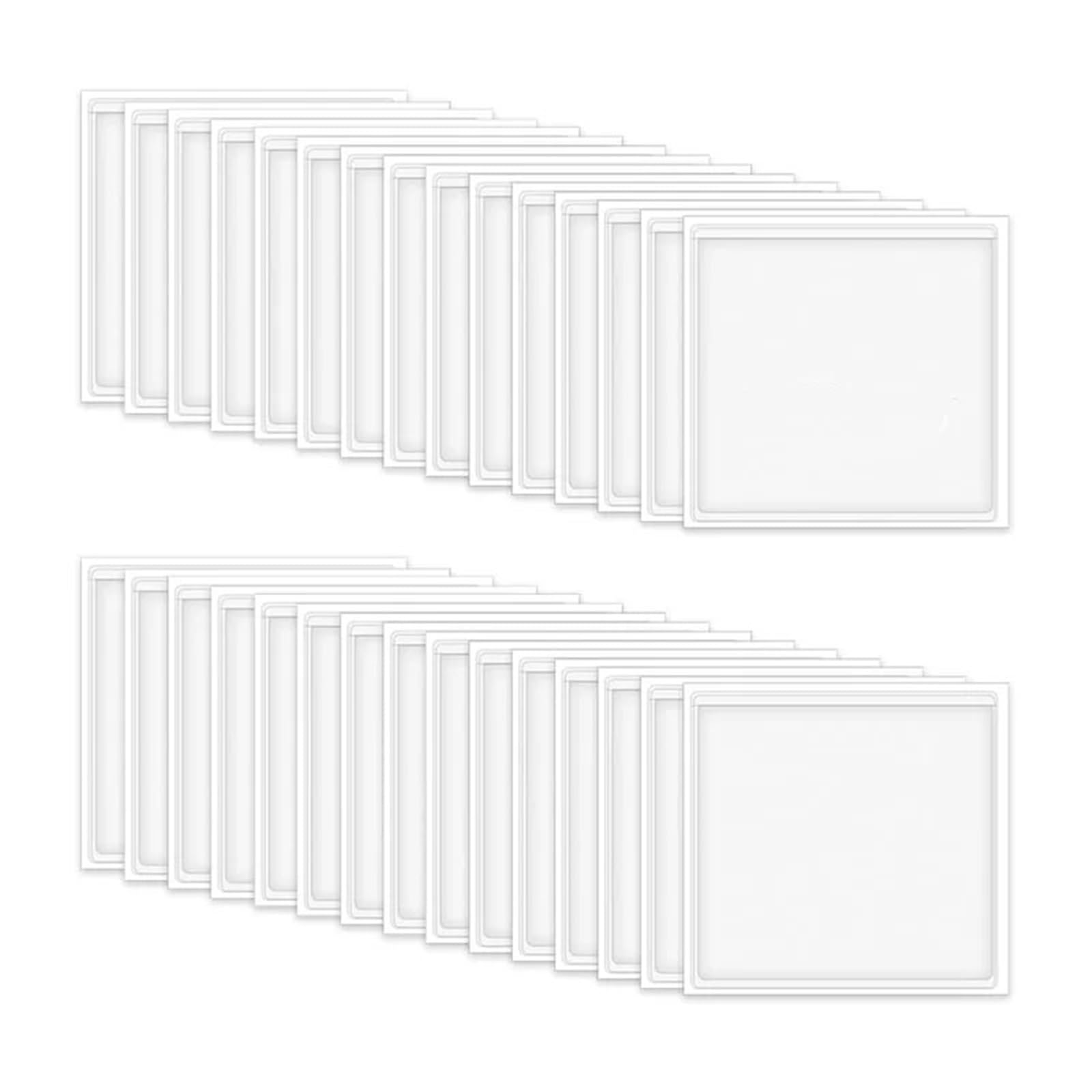 120/240pcs Clear Index Card Pockets - Organizing & Protecting Note Cards