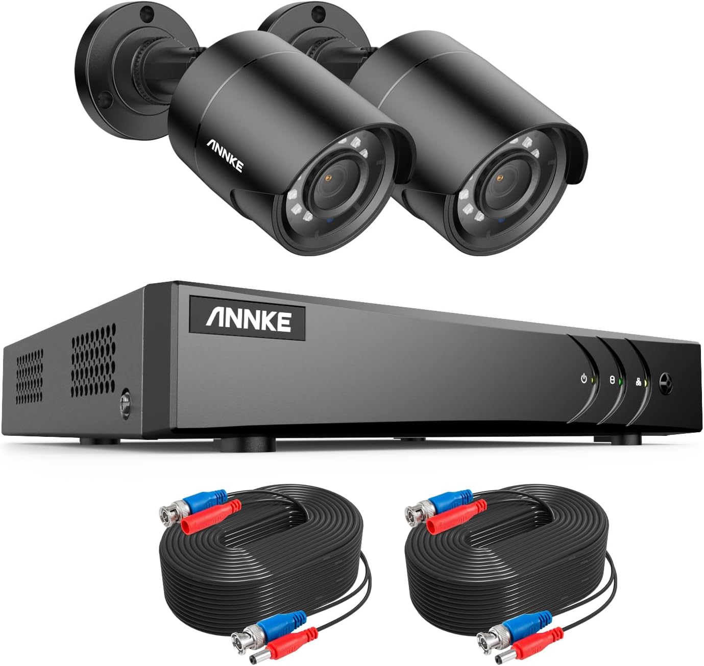 ANNKE 8CH Security Camera System with AI Motion Detection, 3K Lite H.265+ CCTV DVR