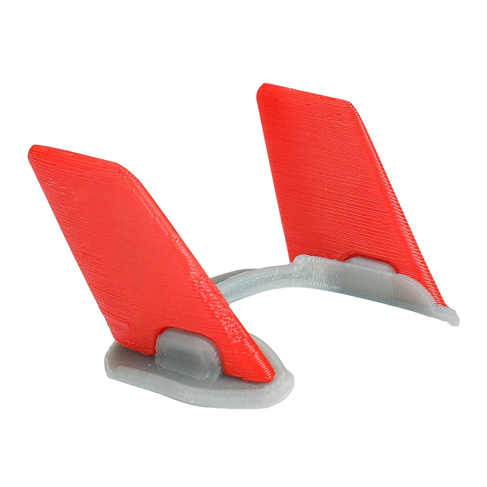 BWWNBY Drone Accessories Easy Install Tail Wing Kit Fixed Stabilizer for DJI FPV Combo(red)