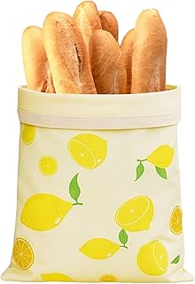 パン袋, 家庭用食品保存再利用バッグ, ポーチ ラップ 手作りキーパー 食品カバー ベーキング用品 冷凍庫 冷蔵庫 キッチン収納