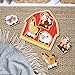 Melissa & Doug Barnyard Animals Jumbo Knob Puzzle, Wooden Peg Puzzle for Toddlers, Educational Toy for Shape Recognition and Fine Motor Skills, Ages 1+