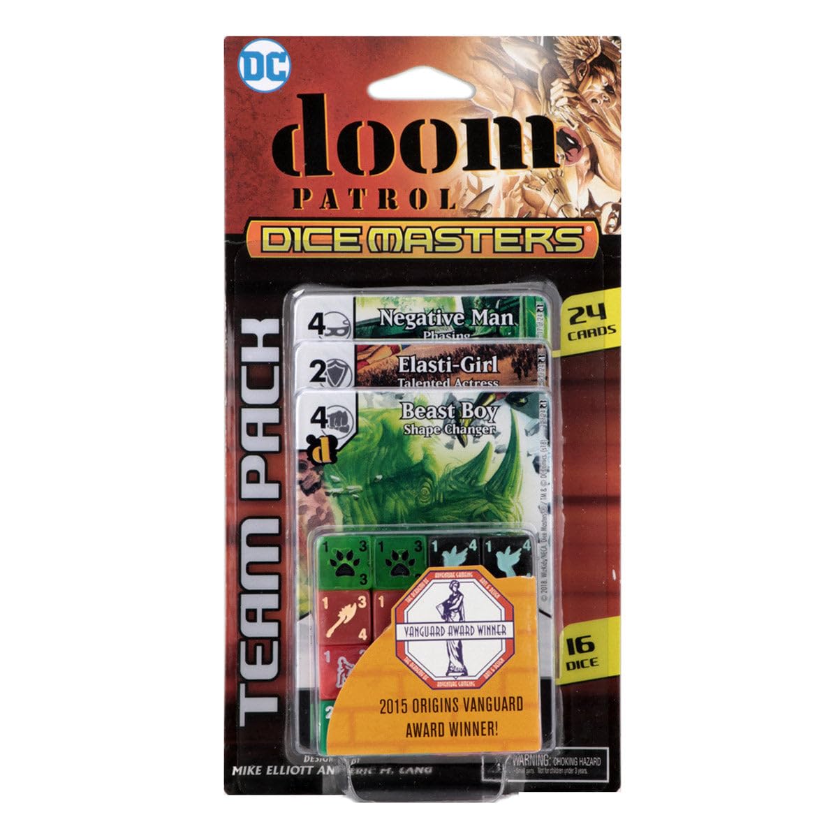 WizKids DC Comics Dice Masters: Doom Patrol Team Pack