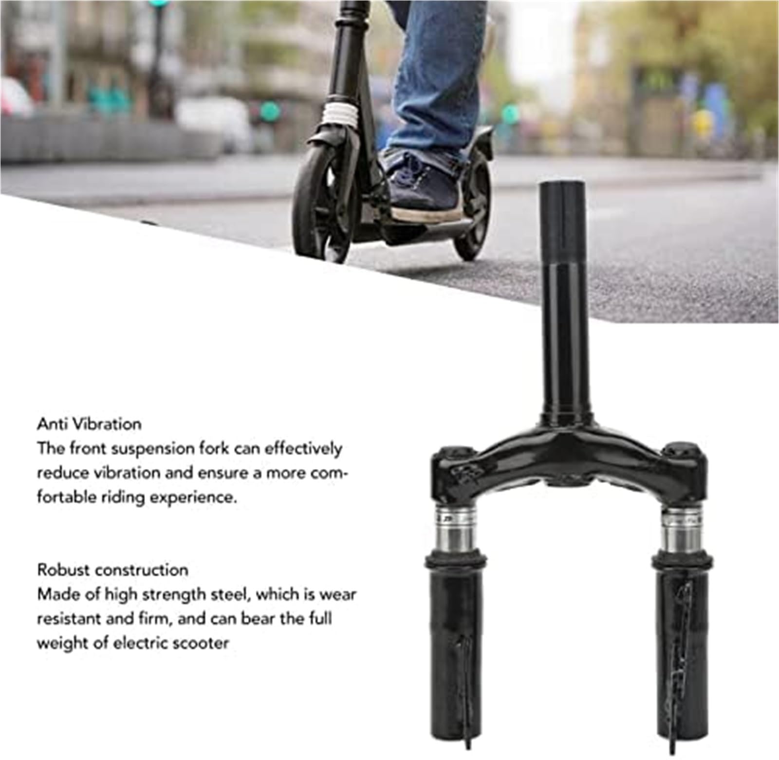 Amortisseur pour Avant, Fourche, Structure Robuste