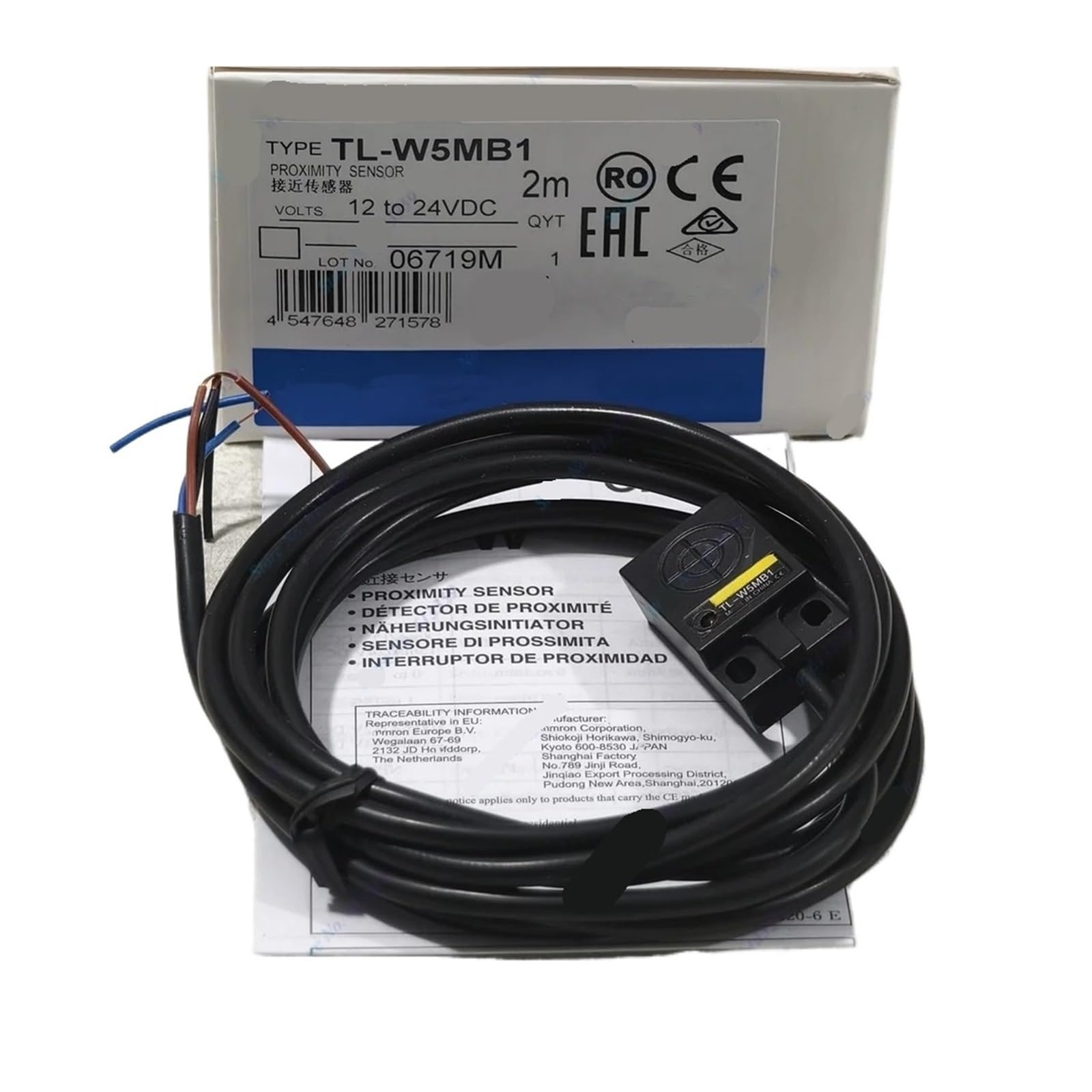 CXFCIHFT 5PCS TL-W5MC1 TL-W5MB1 TL-W5MC2 TL-W5MD1 TL-W5MD2 Proximity Switch Sensor(TL-W5MC1 NPN NO)