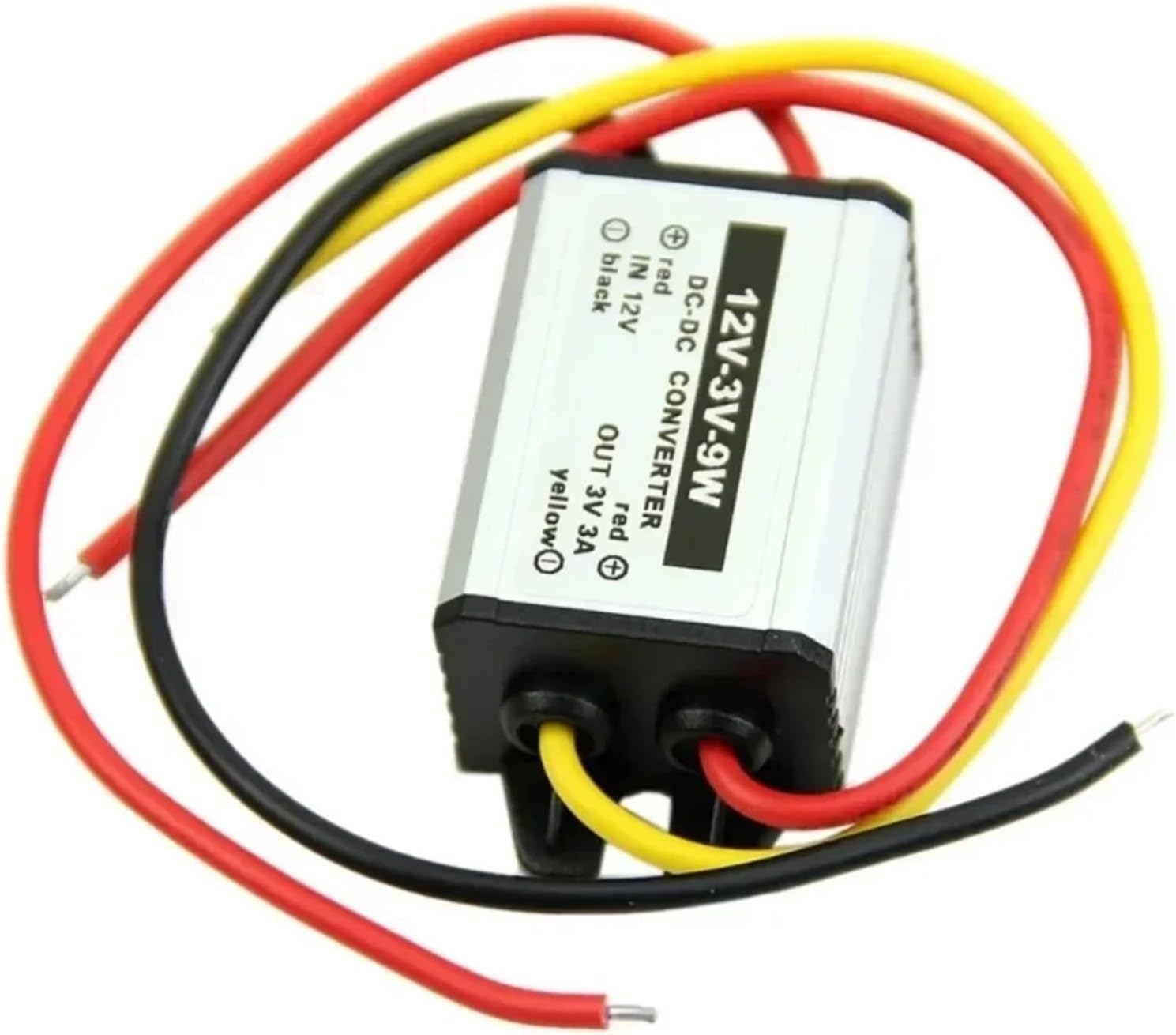 1 Pcs 12V24V to 3V 3.3V 3.7V 4.2V 5V 6V 7.5V 9V 12V Power Supply Voltage Converter Buck Step-Down Module DC to DC Converter for Car(8V-31V to 4.2V 3A)