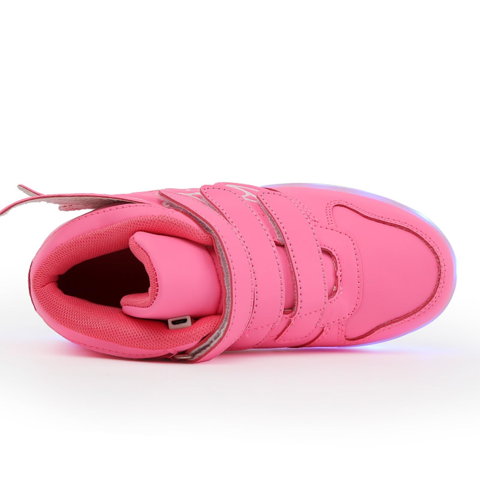 Zapatillas Niña Transpirable Zapatilla Niña Unisex Deporte Luminoso Transpirable Casual con Luz Ligero Suela Blanda Caminar Sneakers Gimnasia Trainers