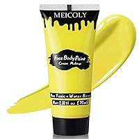 Vista 21 de MEICOLY Pintura Facial y Corporal Verde Claro (2.37 Oz), Rellenos para Calcetines de Navidad, Pintura Facial Verde Lima para Halloween SFX