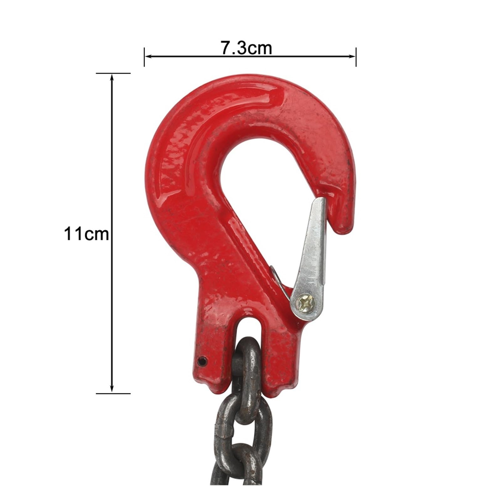 Lever Chain Hoist, Kettenschlinge 2T 1 Meter Doppelhaken-Hebekette for Motorhebezeuge
