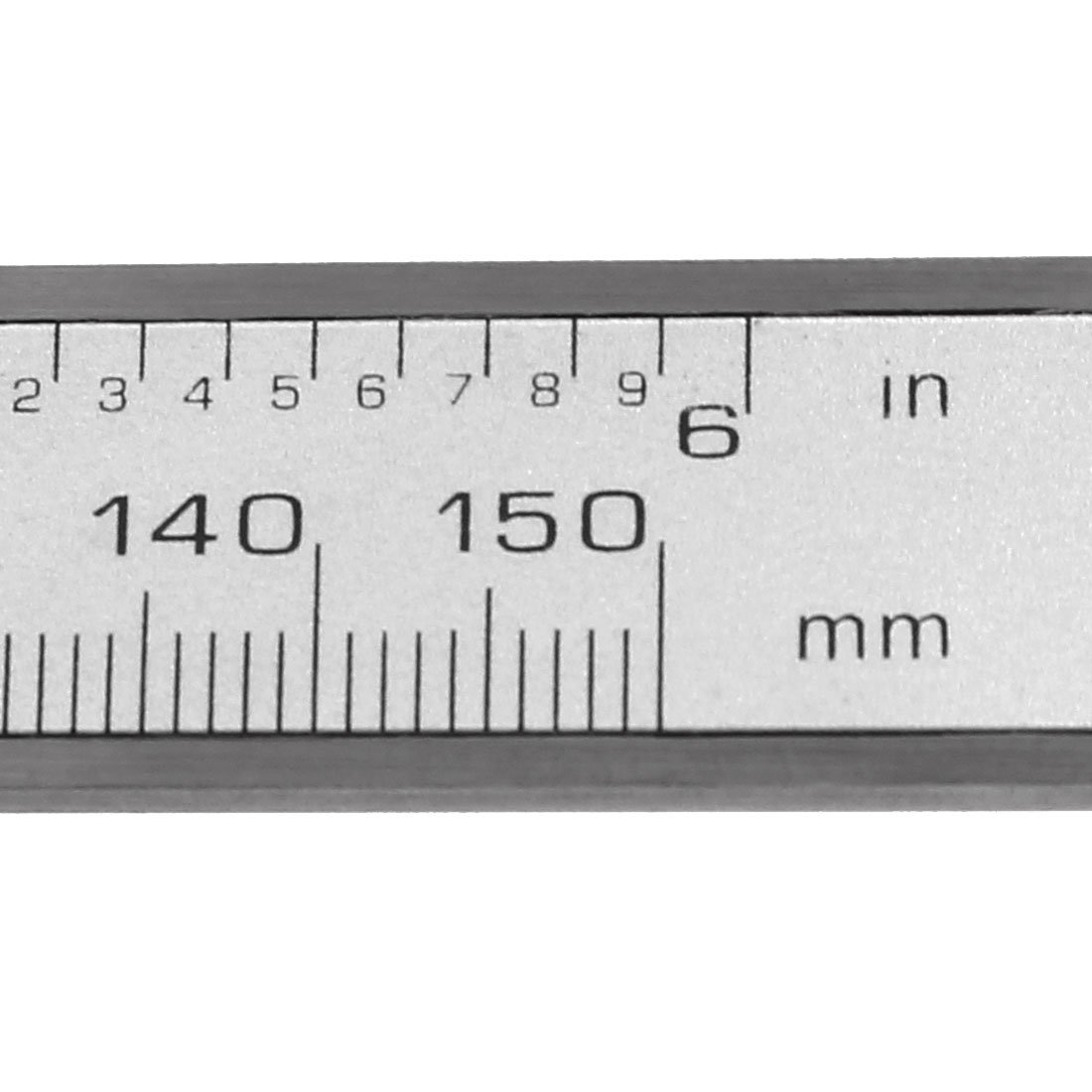 Aexit Elektroniczna suwmiarka cyfrowa 0-150 mm / 6 cali ze stali nierdzewnej(0-150mm/6" acier inox Vernier pied à coulisse digital électronique