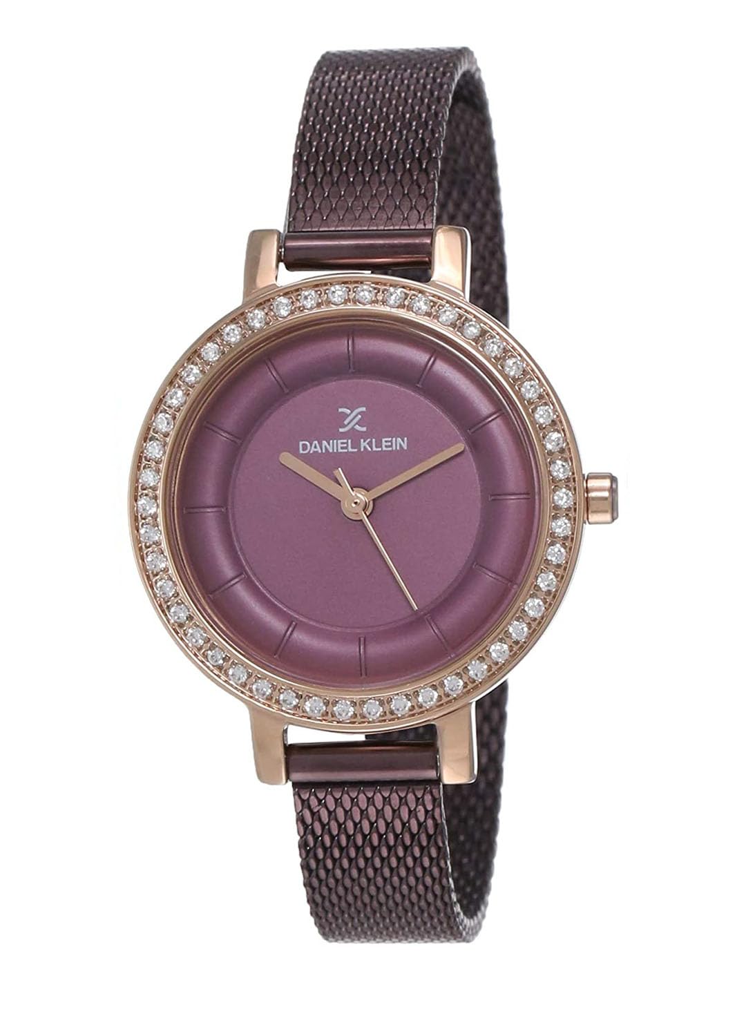 Daniel Klein Analog Maroon Dial Women Watch -Dk11699-7 (Brown, Metal) (B07QP3NBS4) Amazon Price History, Amazon Price Tracker