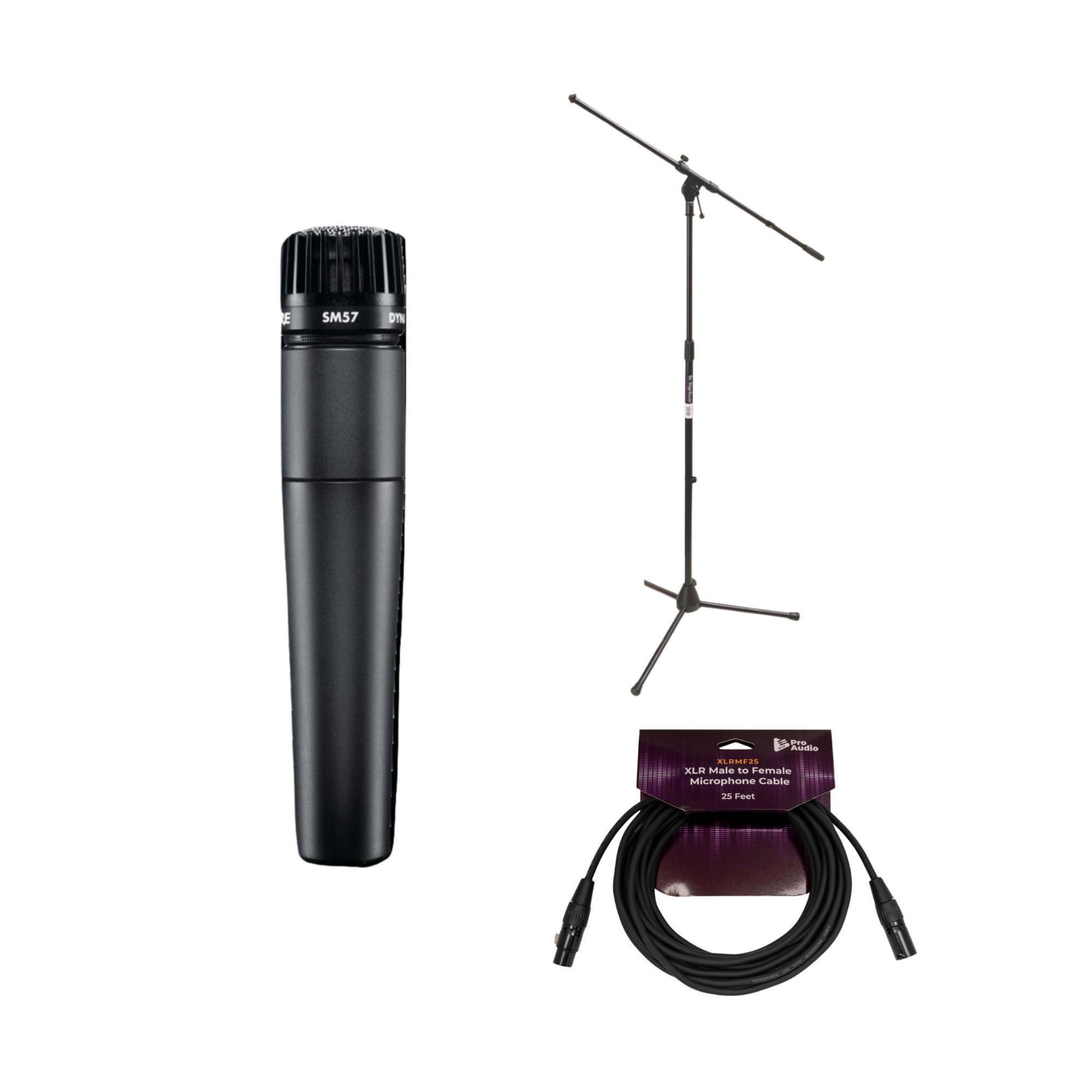 Shure Microfone Dinâmico de Instrumento SM57-LC Cardioide Vocal