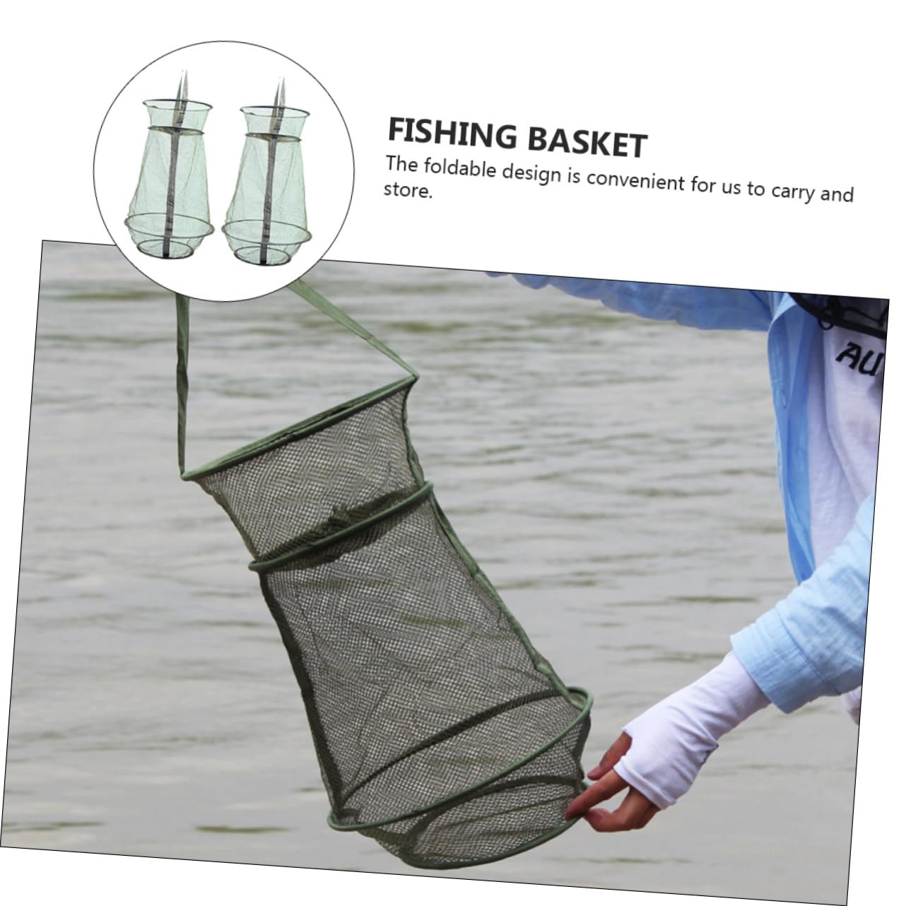 ibasenice Gabbia Per Pesci Fishing Net Reti Per Cesti Per Pesci Pieghevole Presa Netto Guadini Per La Pesca Trappola Per Reti Da Pesca Rete Di Trappole Per La Pesca Green