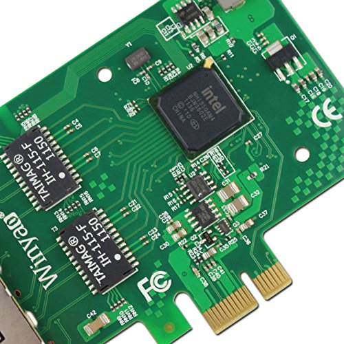 Amazon | PCI-E X1 Quad Port 10/100/1000Mbps Gigabit Ethernet