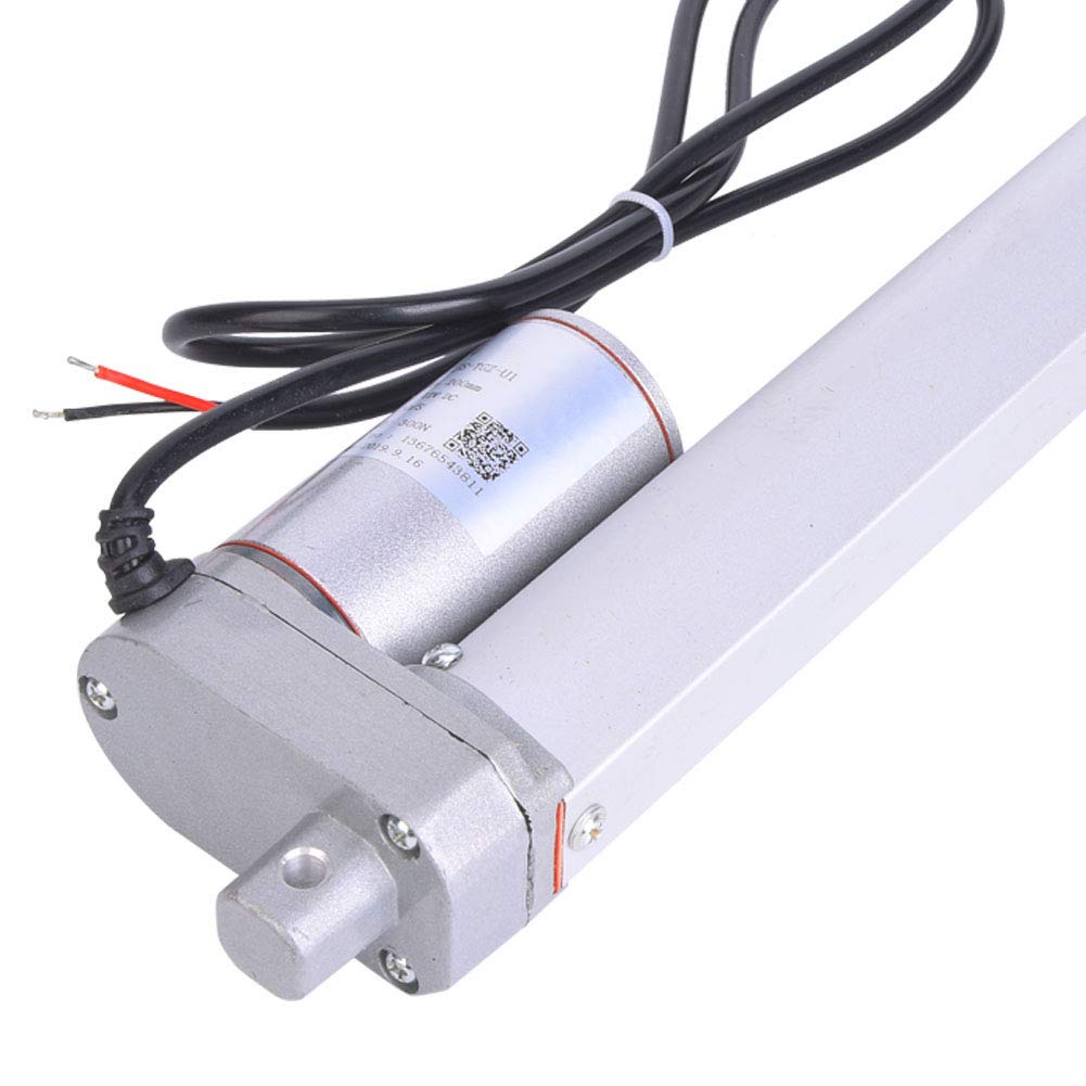 Attuatore Lineare Elettrico attuatori lineari barre di spinta Prodotti per movimento lineare Attuatori lineari 300N Motore CC 12V 30mm / S per Molteplici Scopi JS-TGZ-U1 IP45[200mm]