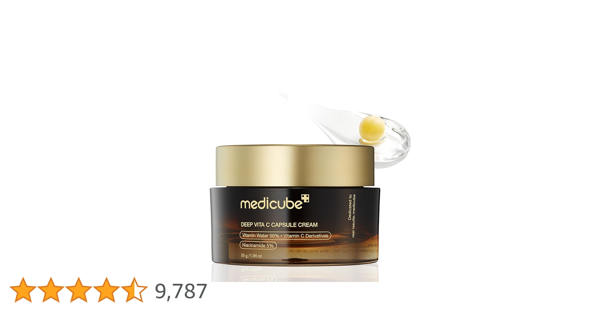 Amazon | メディキューブ ディープビタC カプセルクリーム 高濃度