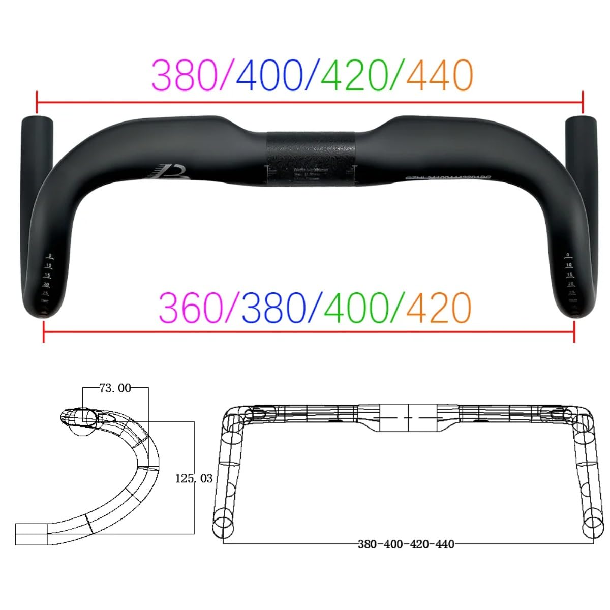 Balugoe ロードバイク　カーボンドロップハンドル Amazon.co.jp: BALUGOE バイク カーボンファイバーロード自転車