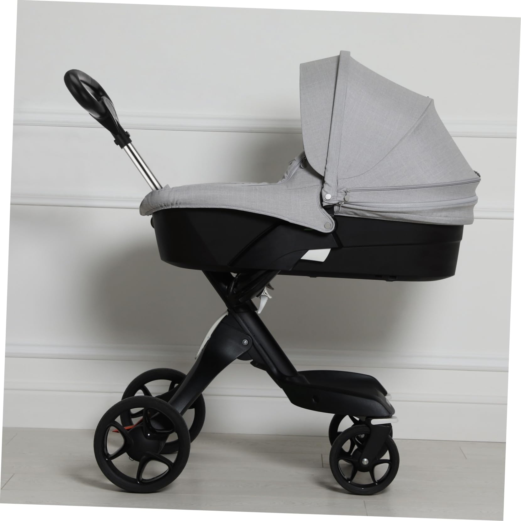 Toddmomy Maniglia Alta Inossidabile Plastica per Acciaio in Passeggino, Bloccaggio Rapido Accessorio Stabilità e Praticità, Diametro 25mm Genitori