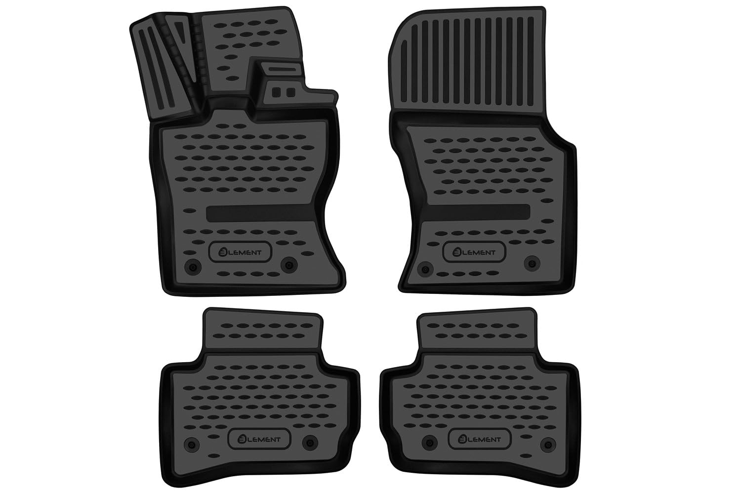 ELEMENT Alfombrillas 3D para Hyundai Tucson III 2015-2021 | SUV | Alfombrillas Coche Originales | 4 Piezas — view 25