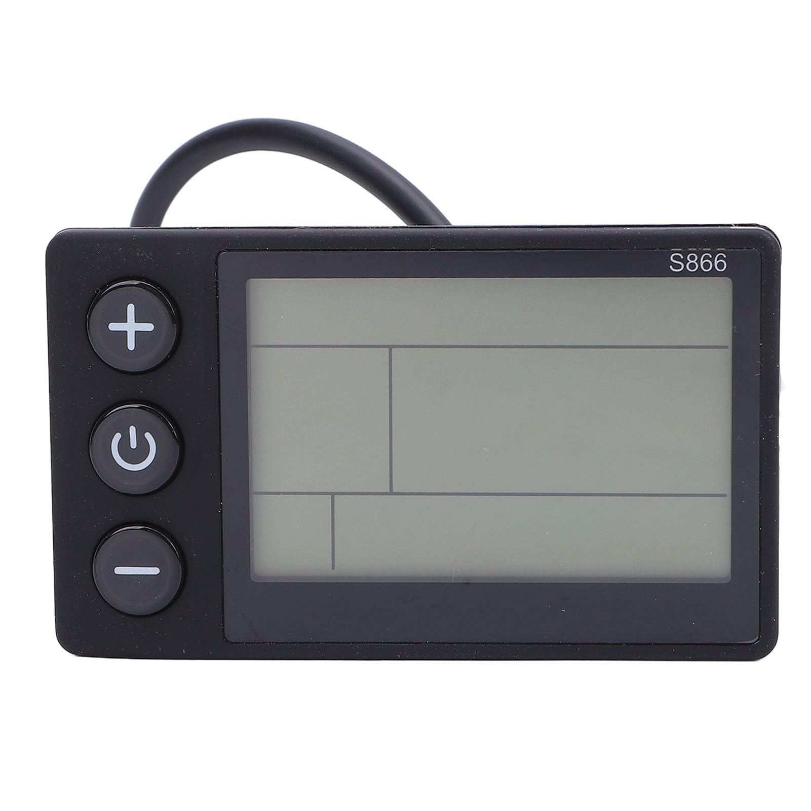 BuyWeek Kit de Controlador de Motor para Bicicleta Eléctrica, Controlador de Onda Sinusoidal 36V 48V 60V 450W 500W con Panel LCD S866