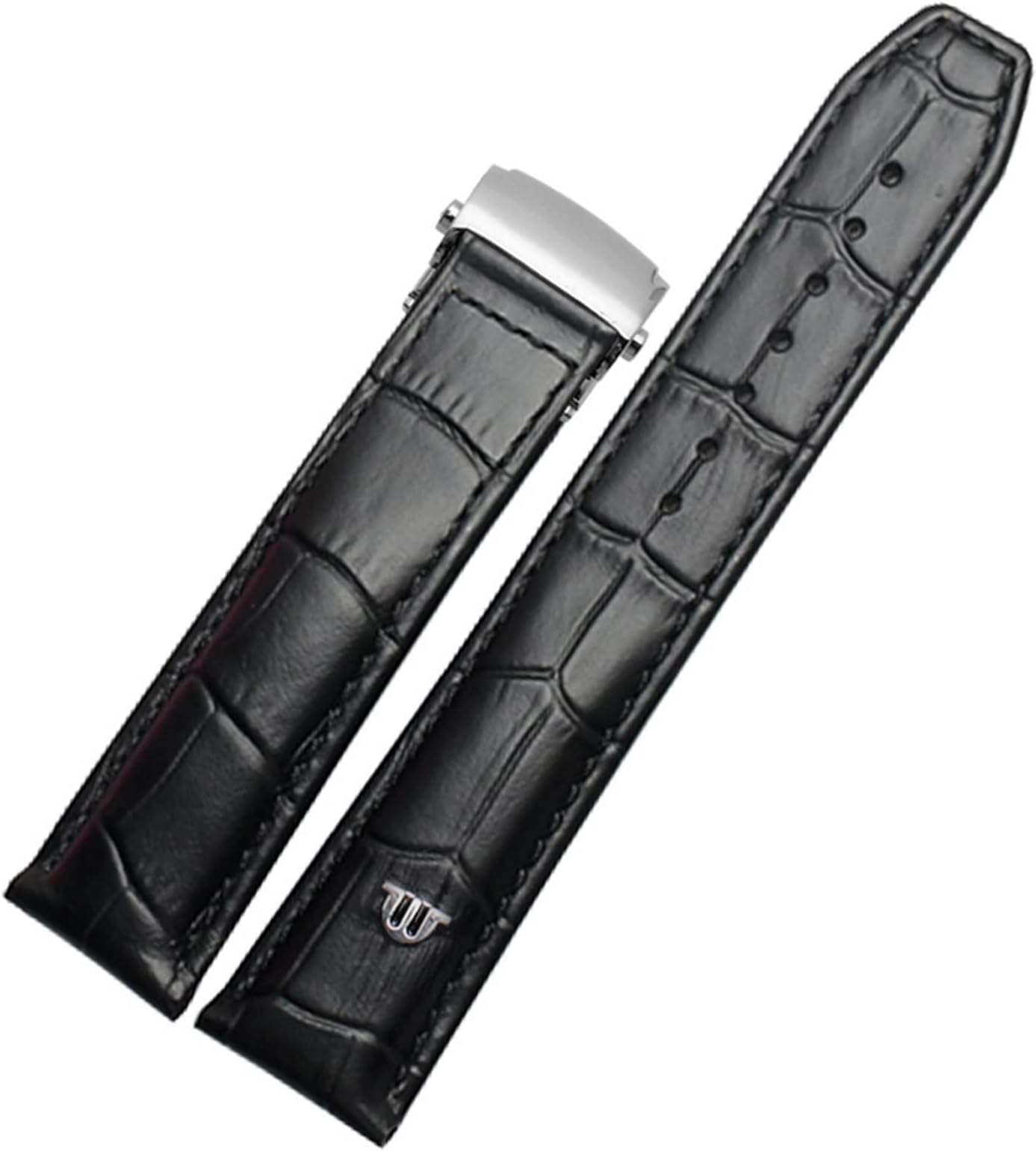 Genuine Leather Watch Strap 20mm 22mm For MAURICE LACROIX Watchband Folding Buckle Leisure Business Cow Leather Bracelet