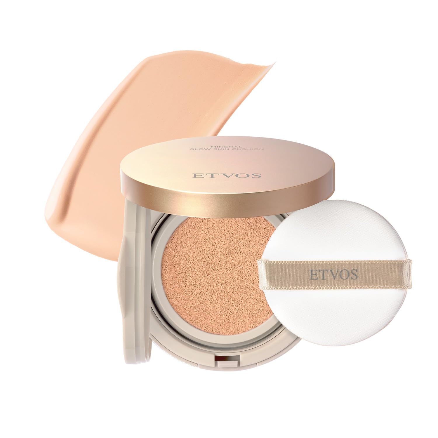 Etovus SPF32 PA+++ Mineral Glowskin Cushion (Case + Puff Included) 0.4 oz (12 g) #Light Pink Base Makeup Humanoid Ceramic : Beauty