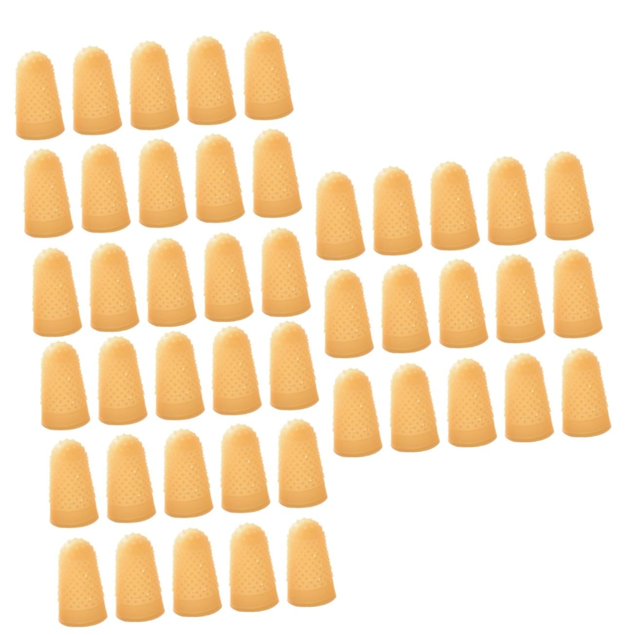 TOVINANNA Sets Rubber Finger Tips Guard Skid-Resistant Anti-Static Properties for Counting Money Pcs