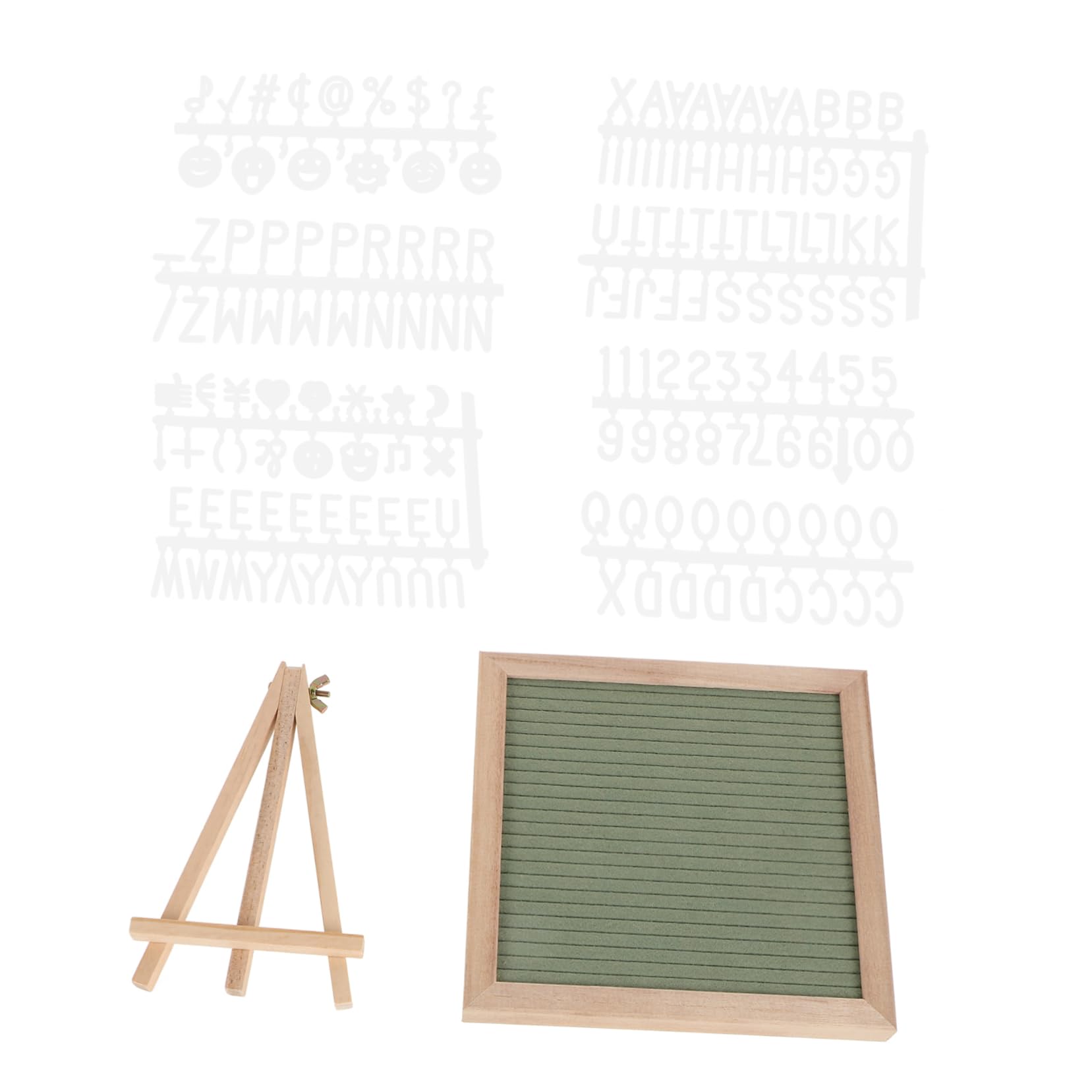 Lurrose Alphabet Spelling Board 1 Set Letter Board Sign Diy Creative Decor Nursery Decor Home Office