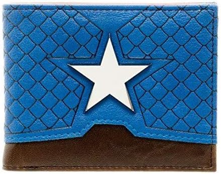Captain America Soft Faux Leather Bi-fold Wallet