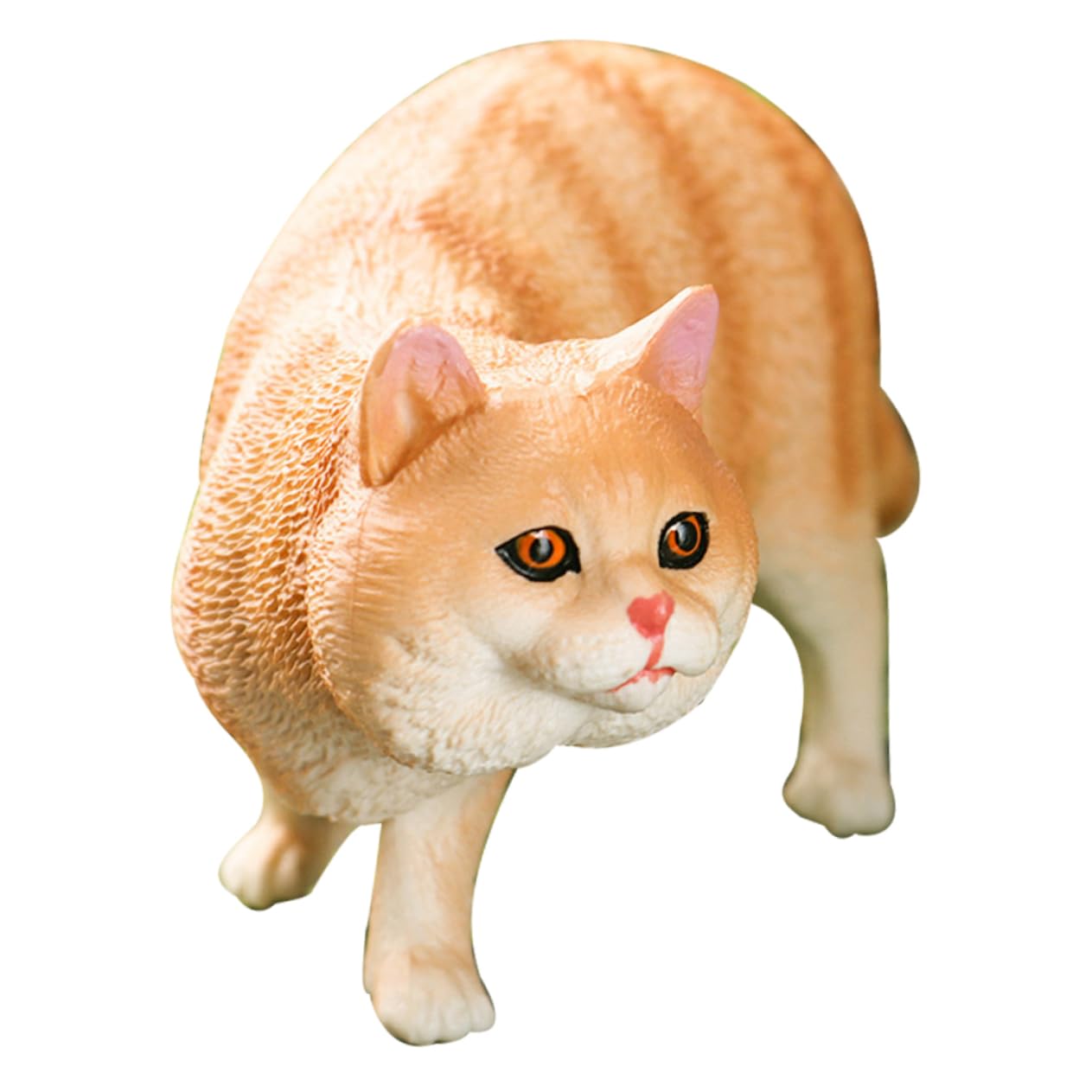 Figurine realistiche di gatti, figure di giocattoli di animali Gatto,Figure di gatti realistiche Giocattoli per gattini - Figure realistiche di gatti per decorazioni per torte, set di giocattoli di fi
